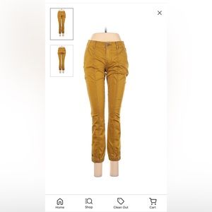 Cabi Mustard Joggers